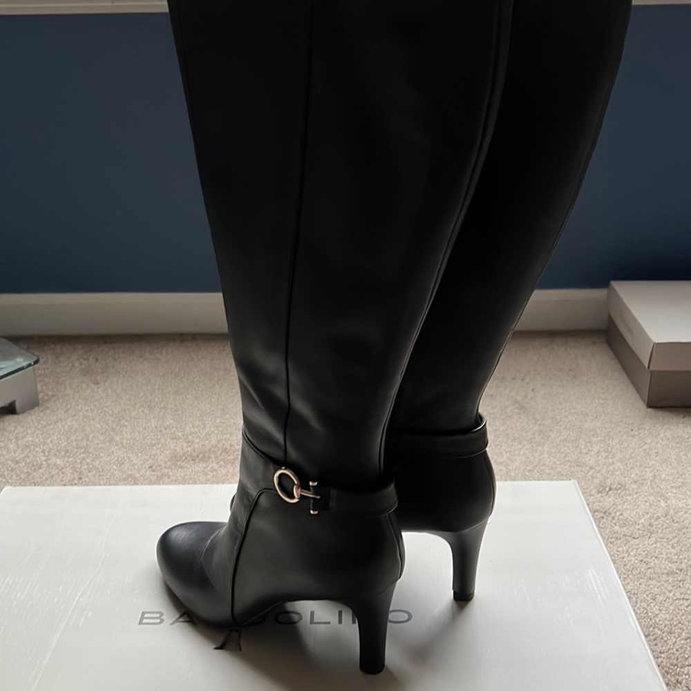 Bandolino Black Knee-High Heeled Boots